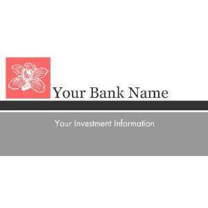   3x6 Vinyl Banner   Bank Name Investment Information 