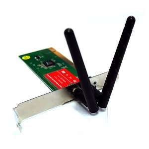   802.11 n/g/b Wireless Wifi Network PCI Card