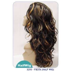  New born free Synthetic half wig 3293 FIESTA, Demi Cap Plus 2 way 