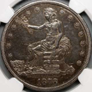 1878 CC Silver Trade Dollar * NGC AU Details * Carson City * Only 