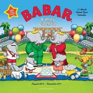  Babar Family 2011 Wall Calendar: Office Products