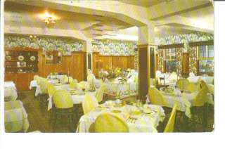 Osceola Inn Clearwater FL 1958 photo postcard  