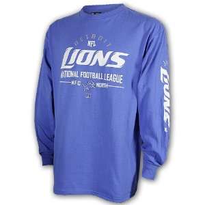  Detroit Lions Primary Receiver Long Sleeve T shirt Sports 