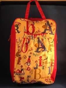 Vintage 1960s Barbie Fashion Tote Bag / Carrying Case RARE  