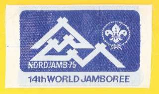 14th World Scout Jamboree (held at Norway) Official Participants Badge