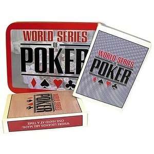 WSOP Premium Cards Collectors Tin by Excalibur  Sports 