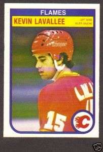 1982 83 OPC O Pee Chee Hockey Kevin Lavallee #49 Calgary Flames NM/MT 