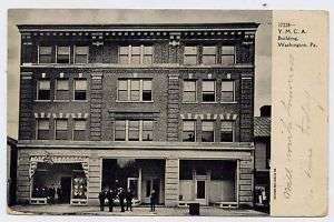 1902 WASHINGTON PA Department Store YMCA Building PC  