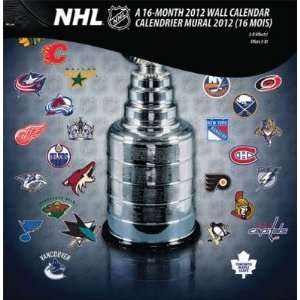  NHL Superstars 2012 3 D Lenticular Wall Calendar Office 