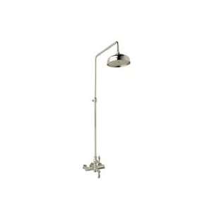   Thermostatic Shower Package W/ Crystal Cross Handle: Home Improvement