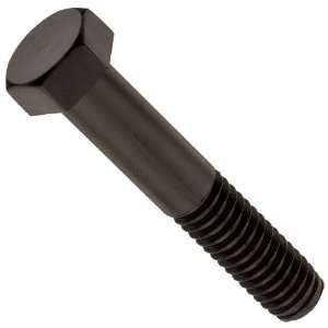 Black Nylon 6/6 Hex Cap Screw, USA Made, 5/8   11, 3 1/2 Length 