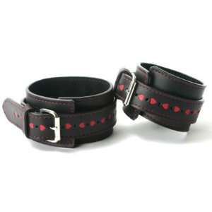  Leather Heart Restraints (option Wrist)