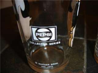 1973 PorkyPig Glasses/Tumblers Pepsi Warner Bros. Collectible Vintage 