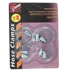  8 Piece Hose Clamp Case Pack 48 