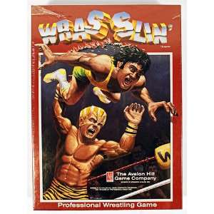  Avalon Hill Wrasslin Professional Wrestling Game Toys 