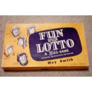 VINTAGE    Fun with Lotto    A Bible Game    Fascinating and Education 