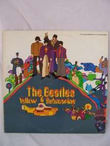 Beatles YELLOW SUBMARINE 1st Pressing Album LP  