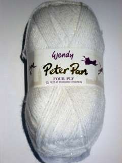   PETER PAN MOONDUST 4ply BABY KNITTING YARN WITH DELICATE SPARKLE   50g