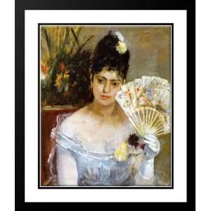  Morisot, Berthe 20x23 Framed and Double Matted At the Ball 