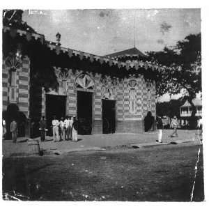Puerto Rico,1898 1900,Gingerbread fire station,Ponce