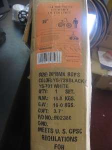 MONGOOSE OUTER LIMIT BMX FREESTYLE BIKE 20 BOX(white)*  