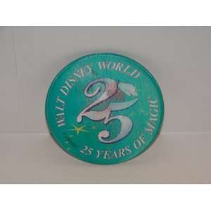   Pins   25 Years of Magic   Walt Disney World Holographic Button