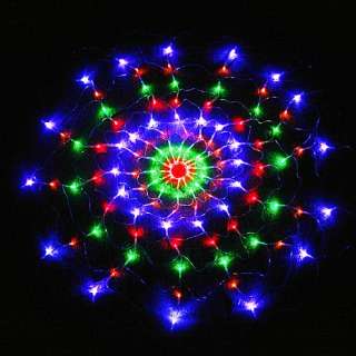 Colorful RGB Net 120 LED Light For Christmas Party  