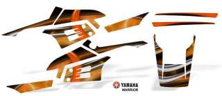 Yamaha Warrior 350 Atv Graphic Decal Sticker Kit #3200  