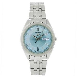 Seiko Mens SNXA05K Stainless Steel Analog with Blue Dial Watch