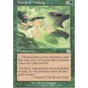  Magic the Gathering   Words of Wilding   Onslaught Toys 