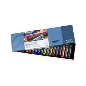   Cardboard Box Set of 15 + 3 FREE Full Sticks   Assorted Colors Arts