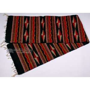  Zapotec Mexican Table Runner 15x80 (a62)