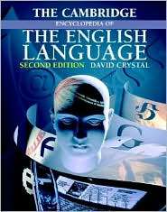 The Cambridge Encyclopedia of the English Language, (0521530334 
