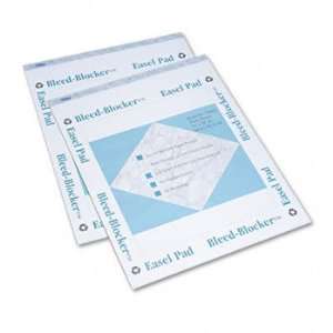  Bleed Blocker Easel Pad, Unruled, 27 x 34, White, 2 40 