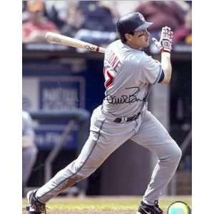  Autographed Aaron Boone Picture   (Cleveland Indians8x10 