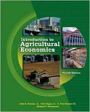 Introduction to Agricultural Economics, (013117312X), John B. Penson 