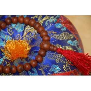  Bodhi Seed Wrist Mala with 27 Beads for Meditation 