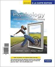 Psychology A Framework for Everyday Thinking, Books a la Carte 