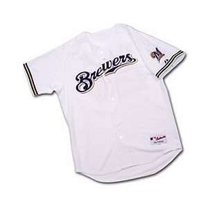  Milwaukee Brewers Authentic Home Jersey, Size= 56: Sports 
