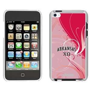  Arkansas Chi Omega Swirl on iPod Touch 4 Gumdrop Air Shell 