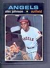 1971 Topps #590 ALEX JOHNSON Angels EX MT or Better (1