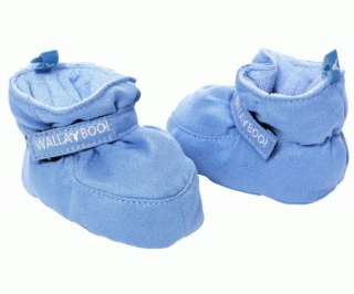 Wallaboo SOFT SOLED BABY SHOES 0 6 MONTHS SOFT BLUE BN  