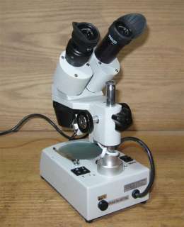   Optical Stereo Binocular Microscope 407TBL 20x 40x Magnification