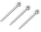 Lot 3 925 Silver Nose Stud Ring 1.5mm Ball 22G 22 Gauge