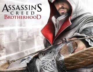 ASSASSINS CREED BROTHERHOOD SHIRT XBOX 360 PS3 GAME*  