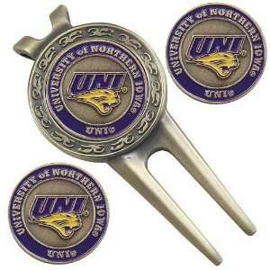  Northern Iowa Panthers Divot Tool & Ball Marker Set 