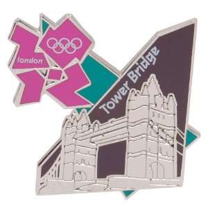   England Olympic Games Landmark Tower Bridge Pin: Sports & Outdoors