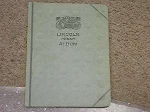 1909 1941 LINCOLN SMALL CENT EARLY DANSCO ALBUM ID#X871  