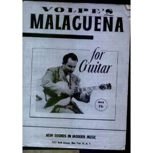  VOLPES MALAGUENA for Guitar   sheet music Musical 