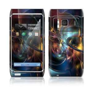  Nokia N8 Skin Decal Sticker  Abstract Space Art 